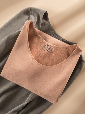 俞兆林保暖內衣女加絨加厚冬季學生美體塑身女士純棉秋衣秋褲套裝