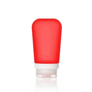 【Humangear】GoToob+旅行分裝瓶 (大) 100ml - 火鶴紅