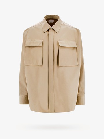 Cotton shirt with military pockets - ALEXANDER MCQUEEN - gender_Man