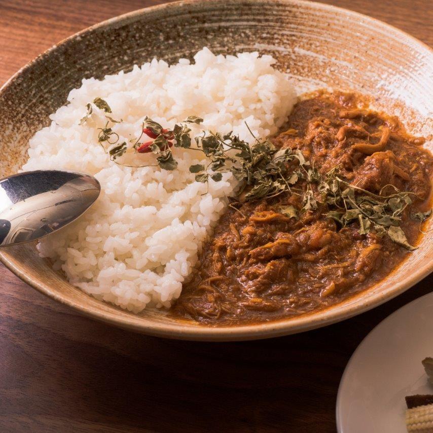 鶏と生姜の煮込み薬膳カレー