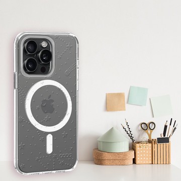 apbs iPhone 全系列 浮雕感輕薄軍規防摔磁吸手機殼-透明星空