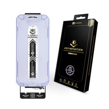 hoda | AR抗反射玻璃保護貼 iPhone 16系列 附無塵太空艙