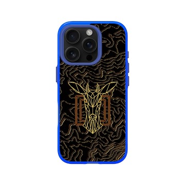 iPhone 16 Pro Clear 激光藍 - 花生騷 WasangShow - DAYA等高線