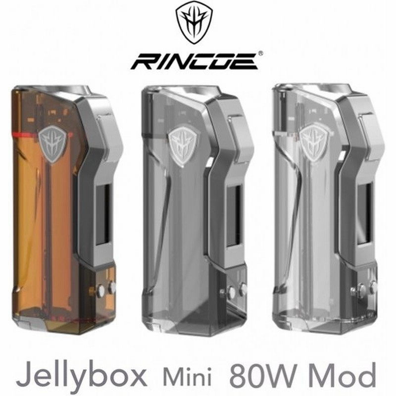 Rincoe Jellybox Mini 80w Mod リンコー ジェリーボックス ミニ 電子タバコ Vape ベイプ テクニカル Box Mod モッド シングル 700 通販 Lineポイント最大0 5 Get Lineショッピング