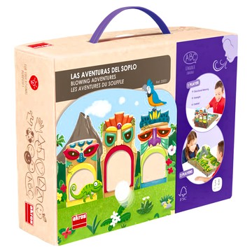 akros 豪華版吹球大作戰，1-2人遊戲，3-8歲  1組