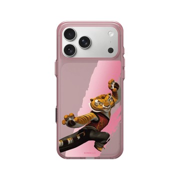 iPhone 17 Pro Max Clear (相機按鈕) 晶醺玫 - Kung Fu Panda - 悍嬌虎