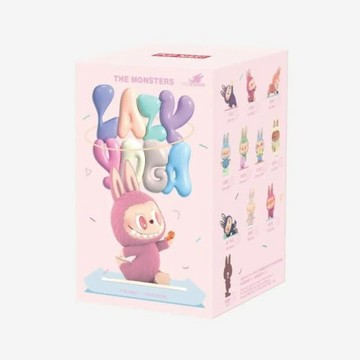 POPMART POPMART 泡泡瑪特 LABUBU LAZY YOGA 慵懶瑜珈系列 公仔 盲盒 拉布布