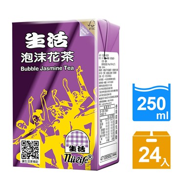 生活 泡沫花茶250ml(24入)《全館免運!!》48小時內出貨!!
