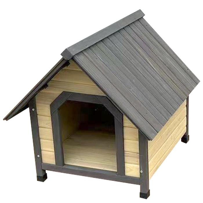 木製犬小屋 大型犬 幅88x奥行100x高87.5cm 防水 ドッグハウス 屋内