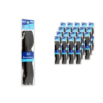 Alpha 高級鐵絲束帶 中 18條  20包  黑色  35cm