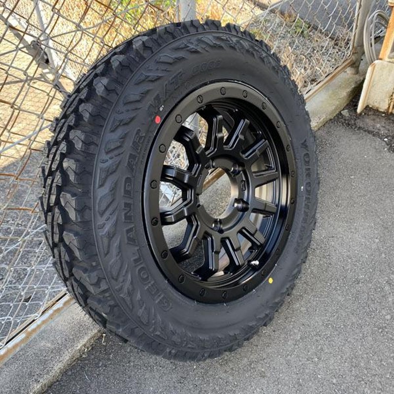 ジムニー JB64 JB23 JA11 新品 16インチタイヤホイールセット ヨコハマ ジオランダー M/T G003 175/80R16  185/85R16 マッドタイヤ 純正車高対応 | LINEショッピング