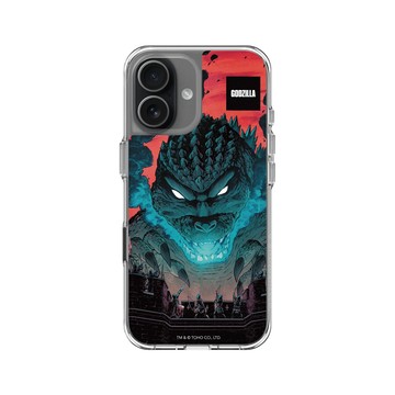 iPhone 17 Clear Case（相機按鈕） 透明 - 哥吉拉 Godzilla - 宇宙熵增