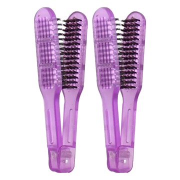 Paris Spring 巴黎春天 透氣豬鬃夾板梳 抗靜電  顏色隨機  2支