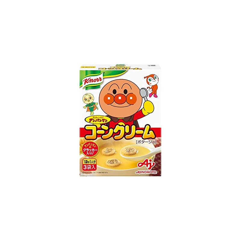 味の素 「クノール それいけ! アンパンマンスープ」コーンクリーム 58.5g6箱