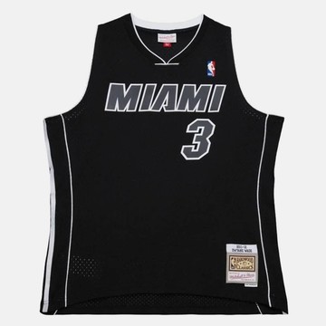 Mitchell & Ness NBA DARK JERSEY HEAT 2011 DWYANE WADE 男 籃球背心 JY10749-MHEBLCK