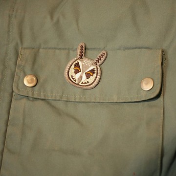 貓頭鷹繡片 一般款