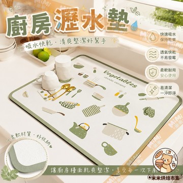 【廚房吸水墊💧】 廚房瀝水墊 吸水墊 瀝水墊 珪藻土墊 硅藻土墊 矽藻土墊 矽藻土桌墊 硅藻土 珪藻泥材質 硅藻軟墊