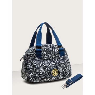 韓版百搭帆布手提包2025新款單肩斜挎包歐美潮流小尼龍牛津布包包