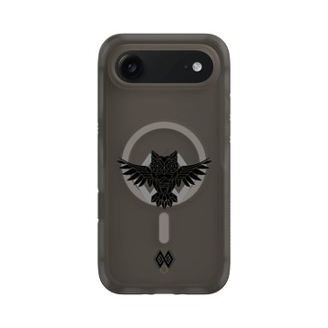 iPhone Air AirX 本質黑 - 花生騷 WasangShow - 貓頭鷹圖騰