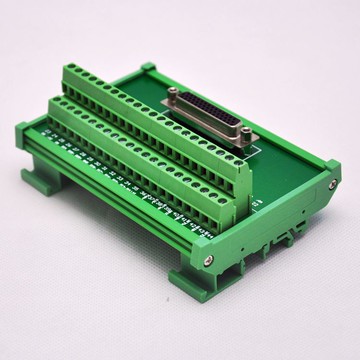 臺達B2系列CN1端子臺ASD-MDDS44 端子排專用IO線 DB44p端子臺44芯