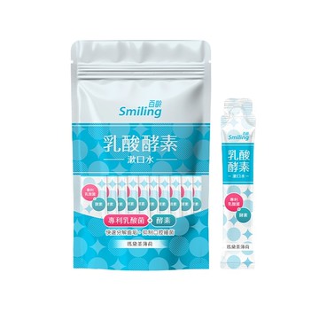 百齡乳酸酵素漱口水-瑪黛茶薄荷10ML*10入