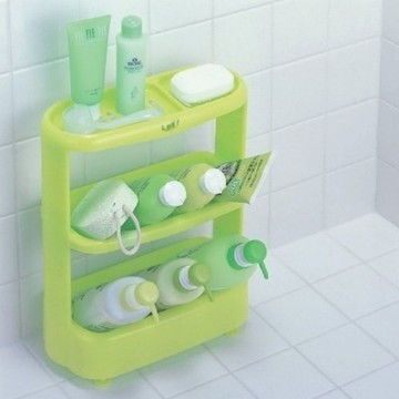 免運/附開票 日式衛生間大學生宿舍三層沐浴洗漱收納神器落地臺面省空間置物架D