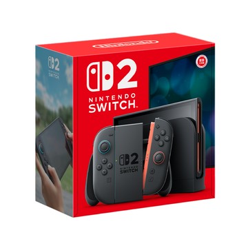 Nintendo Switch 2 主機 (台灣公司貨)+eFootball Kick-Off 亞中版+超級瑪利歐兄弟 驚奇+同遊鈴鈴公園 中文版