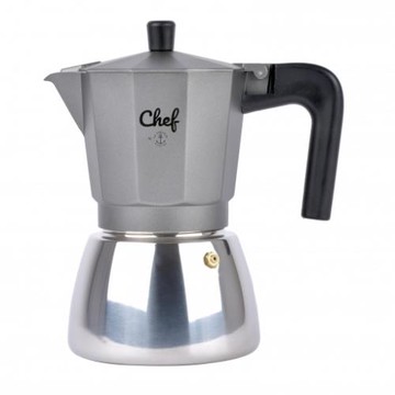 PRO電磁爐適用精工意大利鋁制摩卡壺煮咖啡壺2/3/4/6/9杯