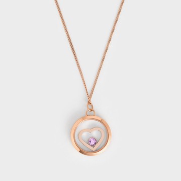 Malorie 水鑽愛心項鍊