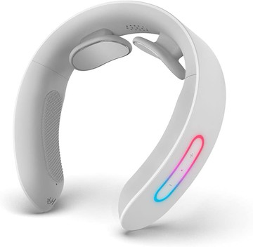 【日本代購】NIPLUX NECK RELAX 國內製造商株式會社日創plus 肩頸部無線靜音輕便敬老日生日禮物(白色)