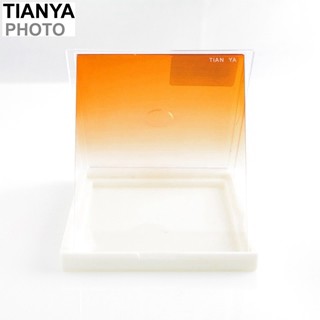 Tianya 80橘色漸層減光鏡SOFT減光鏡(相容法國Cokin高堅P系列P系統P型)方形ND濾鏡片方型ND減光鏡橘漸層橘漸變減光鏡
