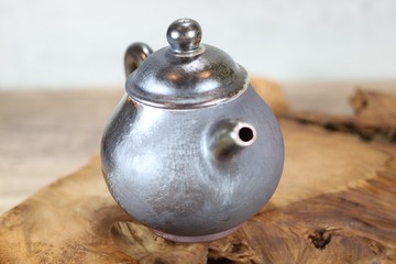 【送禮好物】240ml 天然落灰 柴燒茶壺 名家葉敏祥手作