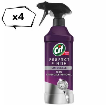英國Cif潔而亮  水垢去除噴霧 (435ml)*4