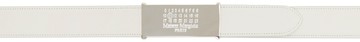 Maison Margiela 灰白色双面腰带