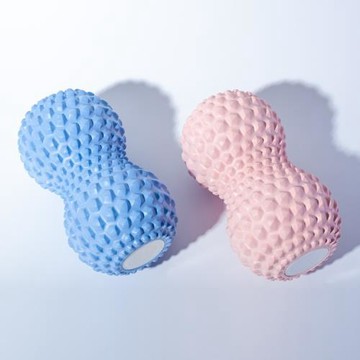 凸點筋膜球足底按摩球腰背肌肉放松瑜伽肩頸膜健身足弓訓練花生球