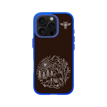 iPhone 16 Pro Clear 激光藍 - KID - 戶外野營森林村