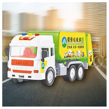 風車圖書~FOOD超人城市聲光慣性(垃圾車)1入