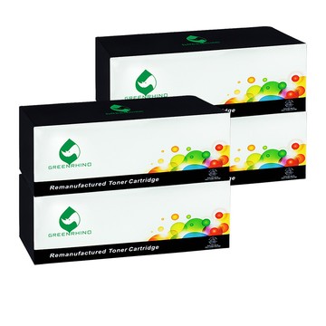 Greenrhino for Fuji Xerox 1黑3彩 CT202610~CT202613 環保碳粉匣適用DocuPrint CM315z / CP315dw