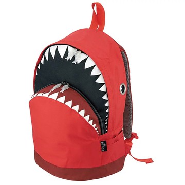 Morn Creations 正版鯊魚背包(M)紅/深紅 (SK-202)