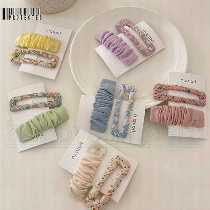 ヘアアクセサリー ヘアクリップ ヘアピン パッチンピン 2個セット 韓国 ヘアレンジ 簡単 まとめ髪 髪留め かわいい シンプル 大人 レディース 女性 花柄 通販 Lineポイント最大get Lineショッピング