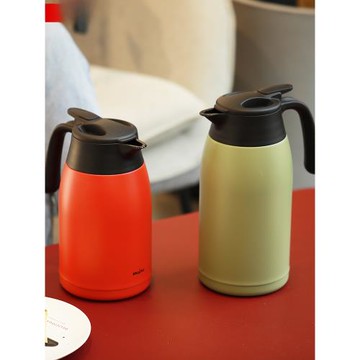 Mojito木吉乇保溫壺家用小型不銹鋼大容量便攜按壓式辦公室暖水壺