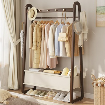 ??快速出貨 可開發票 衣帽架 創意衣帽架 入戶掛衣架 衣帽架落地臥室輕奢室內掛衣架多功能現代簡約家用收納衣架衣服架