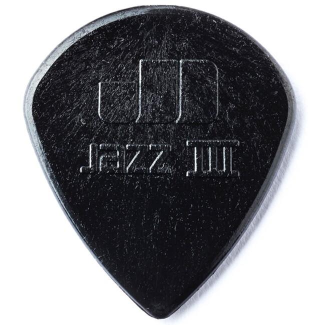 ピック (ギター ピック ベース ピック) (36枚) ダンロップ 47 Jazz3 Stiffo Black (1.38ミリ) ナイロン ジャズ3 ブラック Jim Dunlop