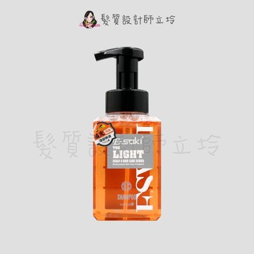 立坽洗髮精e-saki 3.0 橘光活力輕盈潔髮露400ml