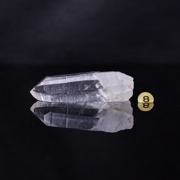 古文明智慧 |哥倫比亞水晶柱 列木尼亞 白水晶 脈輪療癒 原礦 水晶柱 握件 3CS12-08