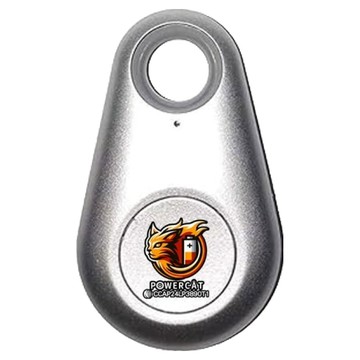 POWERCAT 寶護者 藍牙防丟器 附電池  水滴銀  1個