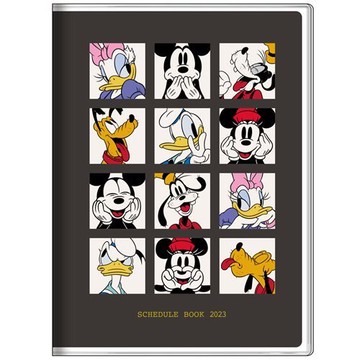 【震撼精品百貨】2023年 掛曆/年曆/手帳~Micky Mouse_米奇/米妮~ 米奇 2023 B6年曆手帳本-家族*68591