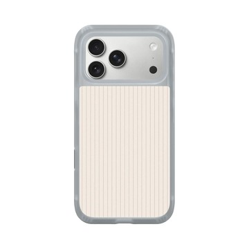 iPhone 17 Pro Max AirX 流變灰 - Pattern Play - 亞麻細紋