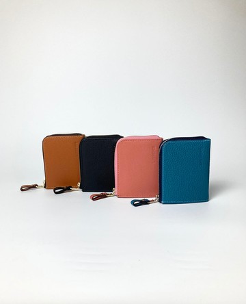 防刮L型拉鍊迷你短夾