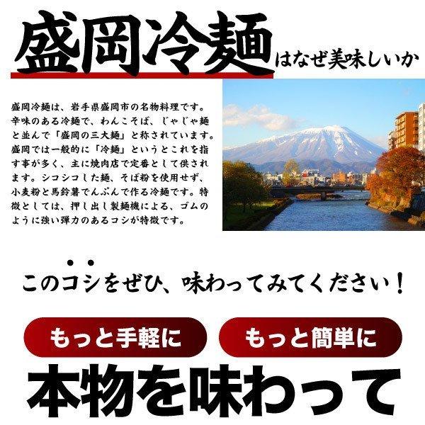 大阪王将セレクト 盛岡冷麺 2食スープ付き 全国送料無料 ※メール便出荷 (冷麺 ポイント消化)